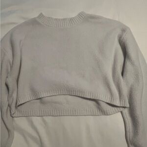 Zara cropped sweater